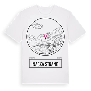 Nacka Strand t-shirt – ekologisk bomull t-shirt från Pinshirt