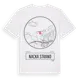 White t-shirt med Nacka Strand t-shirt