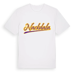 Nackdala baseball t-shirt – ekologisk bomull t-shirt från Pinshirt
