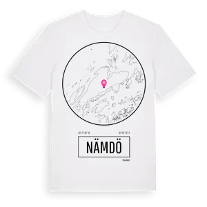 Nämdö t-shirt – ekologisk bomull t-shirt från Pinshirt