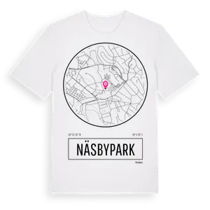 Näsbypark t-shirt – ekologisk bomull t-shirt från Pinshirt