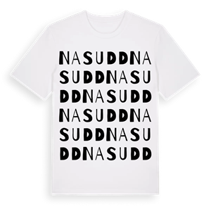 Nasudd ordlek t-shirt – ekologisk bomull t-shirt från Pinshirt