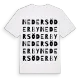 Neder Söderby ordlek t-shirt