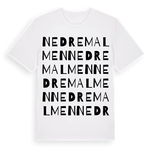 Nedre Malmen ordlek t-shirt – ekologisk bomull t-shirt från Pinshirt