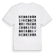 Nedre Rörby ordlek t-shirt
