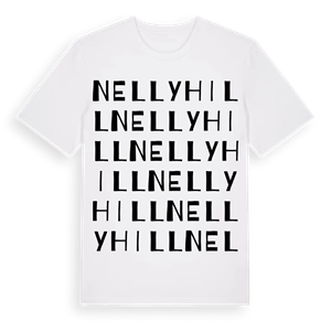 Nellyhill ordlek t-shirt – ekologisk bomull t-shirt från Pinshirt
