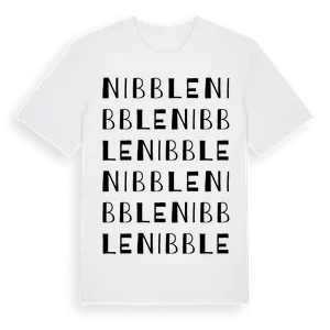 Nibble ordlek t-shirt – ekologisk bomull t-shirt från Pinshirt