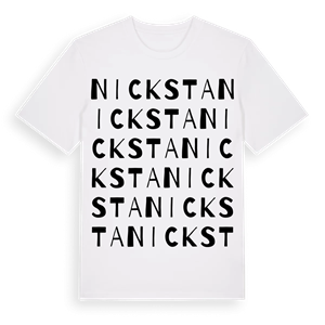 Nicksta ordlek t-shirt – ekologisk bomull t-shirt från Pinshirt
