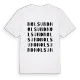 Nolsund ordlek t-shirt