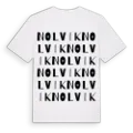 Nolvik ordlek t-shirt