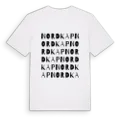 Nordkap ordlek t-shirt