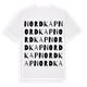 Nordkap ordlek t-shirt
