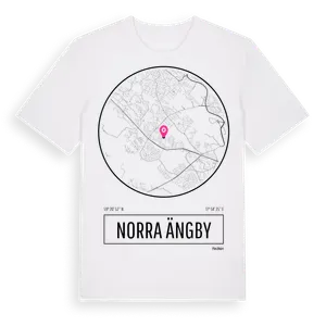 Norra Ängby t-shirt – ekologisk bomull t-shirt från Pinshirt