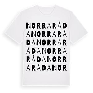 Norra Råda ordlek t-shirt – ekologisk bomull t-shirt från Pinshirt