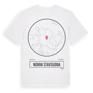 Norra Stavsudda t-shirt – ekologisk bomull t-shirt från Pinshirt