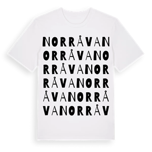 Norråva ordlek t-shirt – ekologisk bomull t-shirt från Pinshirt