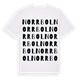 Norrbol ordlek t-shirt