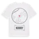 White t-shirt med Norrby t-shirt