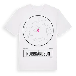 Norrgårdsön t-shirt – ekologisk bomull t-shirt från Pinshirt