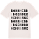 Vintage White t-shirt med Norrhenninge ordlek t-shirt