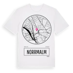 Norrmalm t-shirt – ekologisk bomull t-shirt från Pinshirt