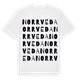 Norrveda ordlek t-shirt