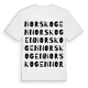 Norskogen ordlek t-shirt