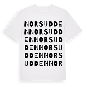 Norsudden ordlek t-shirt – ekologisk bomull t-shirt från Pinshirt