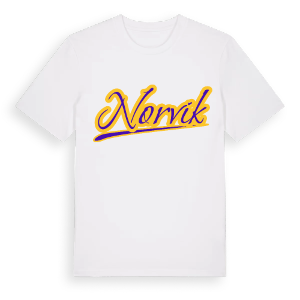 Norvik baseball t-shirt – ekologisk bomull t-shirt från Pinshirt