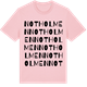 Pink Cotton t-shirt med Notholmen ordlek t-shirt