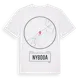 White t-shirt med Nyboda t-shirt