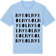 Blue Soul t-shirt med Nybol ordlek t-shirt