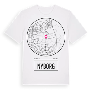 Nyborg t-shirt – ekologisk bomull t-shirt från Pinshirt