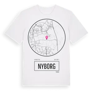 Nyborg t-shirt – ekologisk bomull t-shirt från Pinshirt