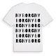 Nyborg ordlek t-shirt