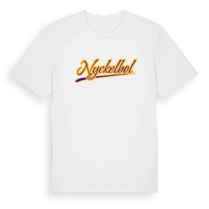 Nyckelbol baseball t-shirt – ekologisk bomull t-shirt från Pinshirt