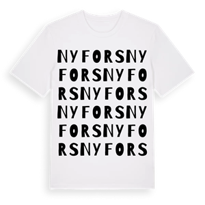 Nyfors ordlek t-shirt – ekologisk bomull t-shirt från Pinshirt
