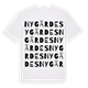 Nygärdes ordlek t-shirt