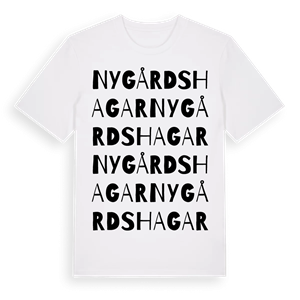 Nygårds hagar ordlek t-shirt – ekologisk bomull t-shirt från Pinshirt