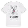 Nynäshamn karta t-shirt