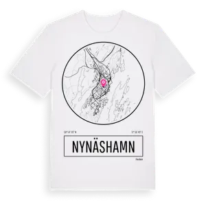 Nynäshamn t-shirt – ekologisk bomull t-shirt från Pinshirt