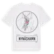 White t-shirt med Nynäshamn t-shirt