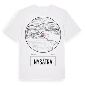 Nysätra t-shirt – ekologisk bomull t-shirt från Pinshirt