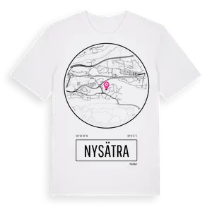 Nysätra t-shirt – ekologisk bomull t-shirt från Pinshirt