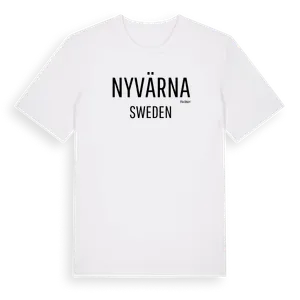 Nyvärna i Sverige t-shirt – ekologisk bomull t-shirt från Pinshirt