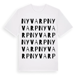 Nyvarp ordlek t-shirt – ekologisk bomull t-shirt från Pinshirt