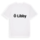 Ö Libby fetstil t-shirt