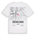 Odenslunda karta t-shirt