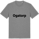 Mid Heather Gray t-shirt med Ogatorp fetstil t-shirt