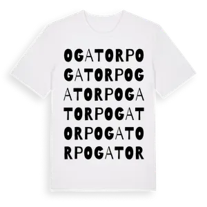 Ogatorp ordlek t-shirt – ekologisk bomull t-shirt från Pinshirt